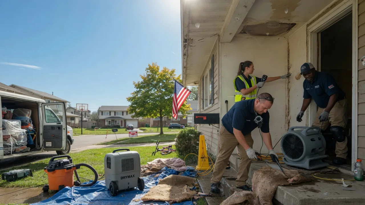 Water Damage Restoration in New Munich, MN near me